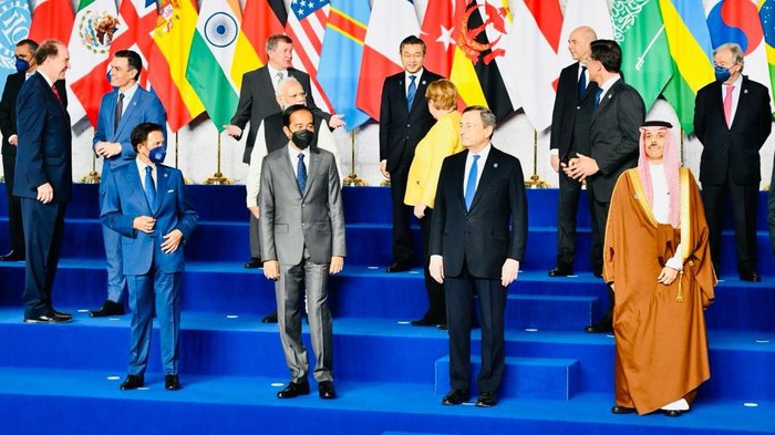Pemimpin dunia di KTT G20